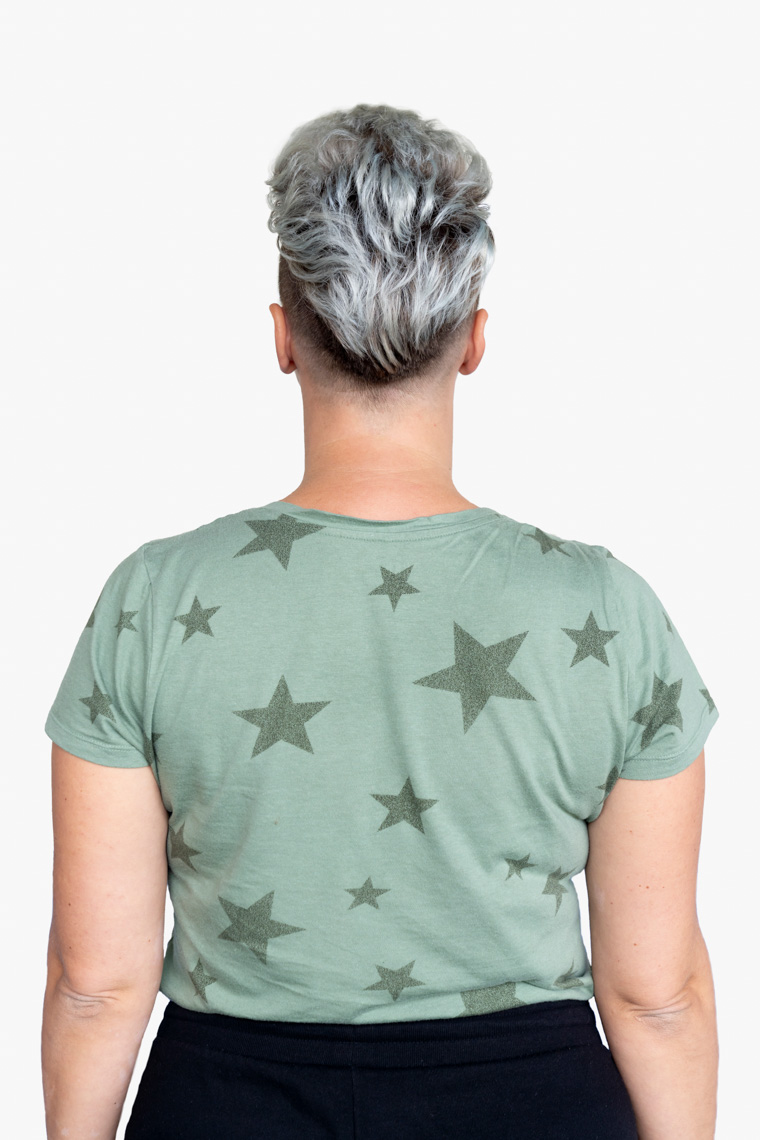 Back of girl